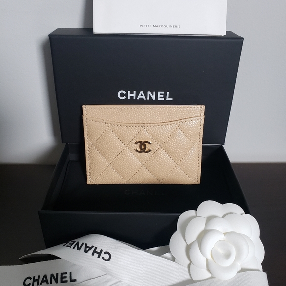 Chanel Beige Clair Classic Cardholder - Picture 4 of 14